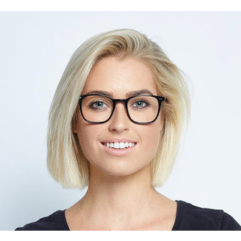 Clark / Gloss Black Blue Light Glasses