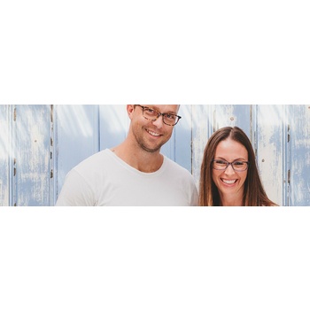 Harper/Crystal Azure Blue Light Glasses