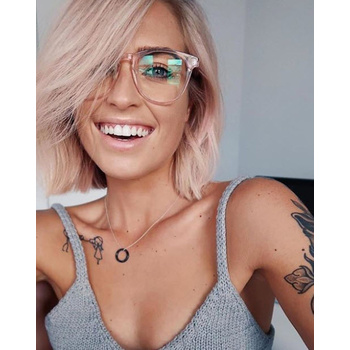 Nat/Pink Crystal Blue Light Glasses