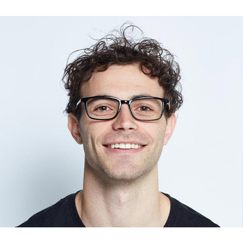 Spencer/Gloss Black Blue Light Glasses