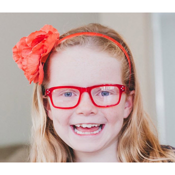 Kids-Bailey / Crystal Red Blue Light Glasses