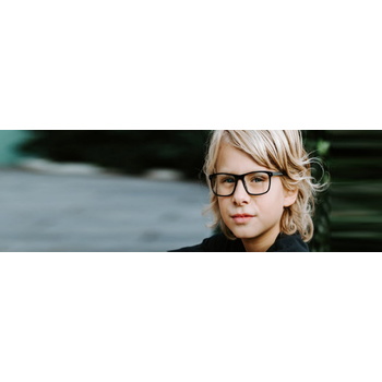 Kids-Addison / Gloss Black Blue Light Glasses