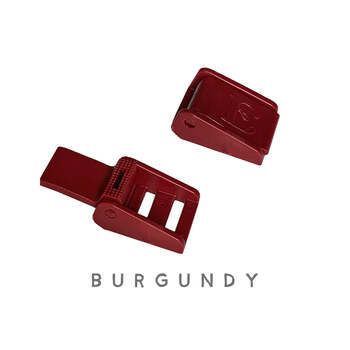 Earth Runners Burgundy Buckle Set
