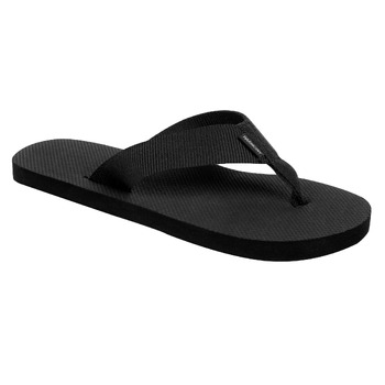 Men's Black Grounding Thongs