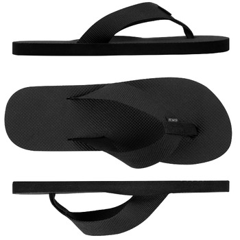 Men's Black Grounding Thongs
