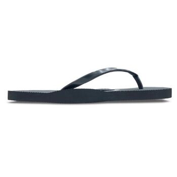 Women's Black Grounding Thongs