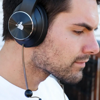 DefenderShield Airtube Over-Ear Headphones