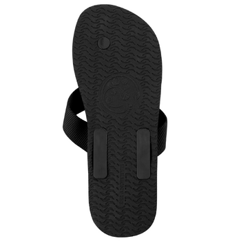 Men's Black Grounding Thongs